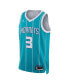 Фото #3 товара Men's and Women's Terry Rozier Teal Charlotte Hornets Swingman Jersey - Icon Edition
