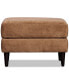 Фото #2 товара Iliza 27" Fabric Ottoman, Created for Macy's