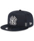Фото #1 товара Men's Navy New York Yankees 2024 Clubhouse 9FIFTY Snapback Hat