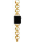 Фото #2 товара Браслет для часов Tory Burch Jewelry Link gold-Tone Stainless Steel для Apple Watch® 38мм/40мм