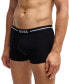 ფოტო #10 პროდუქტის BOSS by Men's 3-Pk. Stretch Logo Waistband Trunks