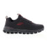 Фото #1 товара Skechers Glide-Step Fasten Up 232136 Mens Black Lifestyle Sneakers Shoes