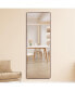 Фото #2 товара floor standing full-length mirror. wall mirror, bathroom makeup mirror, bedroom foyer, clothing store, wall mounted. 65 " 23.2"