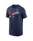 ფოტო #3 პროდუქტის Men's Navy Minnesota Twins Twin Cities Snow Hometown T-shirt