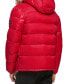 Фото #2 товара Men's High Shine Hooded Puffer Jacket