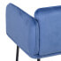 Фото #4 товара Кресло Синтетическая ткань Синий Металл