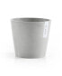 Eco pots Amsterdam Modern Round Planter with Water Reservoir, 12in