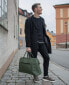 Фото #3 товара Мужская дорожная сумка черная The Friendly Swede Weekender Bag, Duffle Overnight Bag - High-end Vreta Collection - 35L Travel Duffel, Weekend Bag For Women and Men (Green)