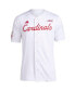 ფოტო #3 პროდუქტის Men's #23 White Louisville Cardinals Team Baseball Jersey