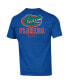 ფოტო #4 პროდუქტის Men's Royal Florida Gators Stack 2-Hit T-shirt