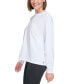 ფოტო #3 პროდუქტის Women's Long-Sleeve Crewneck T-Shirt