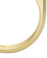 ფოტო #4 პროდუქტის Heritage D-Link Glitz Gold-Tone Stainless Steel Signet Ring