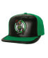 Men's Black, Kelly Green Boston Celtics Day One Snapback Hat