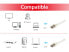 Фото #7 товара Equip Cat.6A Pro S/FTP Patch Cable - 5m - White - 5 m - Cat6a - S/FTP (S-STP) - RJ-45 - RJ-45