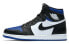 Фото #1 товара Кроссовки Nike Air Jordan 1 Retro High Royal Toe (Белый, Синий, Черный)