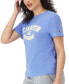 Фото #3 товара Women's Classic Crewneck Logo Print T-Shirt
