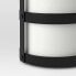 Silo Outdoor Lantern with Handle Black - Project 62