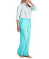 Фото #3 товара Petite 100% Linen Drawstring Pants, Created for Macy's