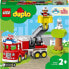 Фото #11 товара Конструктор пластиковый LEGO DUPLO Town 10969 Пожарная машина, игрушка для детей от 2 лет