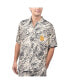 Фото #1 товара Men's Black San Diego Padres Monstera Print Party Button-Up Shirt