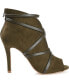 ფოტო #2 პროდუქტის Women's Samara Peep Toe Stiletto Dress Booties