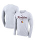 Men's and Women's White Loyola Chicago Ramblers 2023 On Court Bench Long Sleeve T-shirt