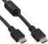 Фото #1 товара InLine HDMI Cable High Speed male + ferrite black 1m