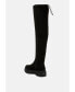 Фото #3 товара Babette drawstring detail over the knee boots