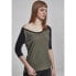 Фото #1 товара URBAN CLASSICS Raglan Big 3/4 sleeve T-shirt