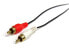 Фото #4 товара StarTech.com 3 ft Stereo Audio Cable - 3.5mm Male to 2x RCA Male - 3.5mm - Male - 2 x RCA - Male - 0.92 m - Black