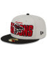 Фото #4 товара Men's Stone, Black Atlanta Falcons 2023 NFL Draft On Stage 59FIFTY Fitted Hat