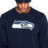 NEW ERA Seattle Seahawks Team Logo Crew Neck sweatshirt