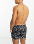 New Look daisy swim shorts in mono