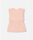 ფოტო #3 პროდუქტის Girl Tunic With Frills And Print Blush Pink - Child