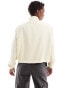 In The Style bomber jacket in cream