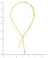 Herringbone 17" Lariat Necklace in 18k Gold-Plated Sterling Silver, Created for Macy's