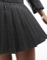 Фото #6 товара Mango pleated co-ord skirt in grey