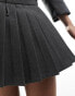 Mango pleated co-ord skirt in grey grau, 42 - фото #3