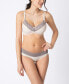 ფოტო #4 პროდუქტის Women's Maternity Mocha Lace Trim Panties