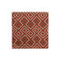 Cushion cover DKD Home Decor Terracotta Geometric 50 x 1 x 50 cm