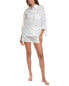 Фото #2 товара Dkny Top & Boxer Sleep Set Women's