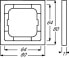 BUSCH JAEGER 1754-0-4301 - Aluminium - Busch-Jaeger - 80 mm - 80 mm - 1.1 cm