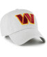 ფოტო #3 პროდუქტის Men's Gray Washington Commanders Clean Up Adjustable Hat