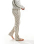 Фото #5 товара Polo Ralph Lauren lounge jogger with all over pony logo in cream