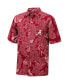 ფოტო #3 პროდუქტის Men's Crimson Alabama Crimson Tide The Dude Camp Button-Up Shirt