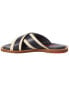 Isaia Leather & Canvas Sandal Men's