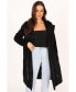 ფოტო #1 პროდუქტის Women's Mila Zip Front Long Coat