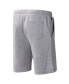 Фото #4 товара Men's Heather Gray Los Angeles Chargers Trainer Shorts
