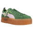 Фото #2 товара Puma Mayze Liberty Womens Green Sneakers Casual Shoes 38501001