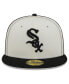 Men's Cream, Black Chicago White Sox Chrome Sutash 59FIFTY Fitted Hat